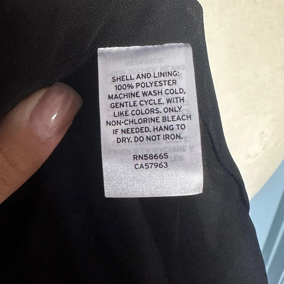 NEW Halogen Women’s XXL Black and White Pleated Tank Top Blouse - Picture 8 of 8